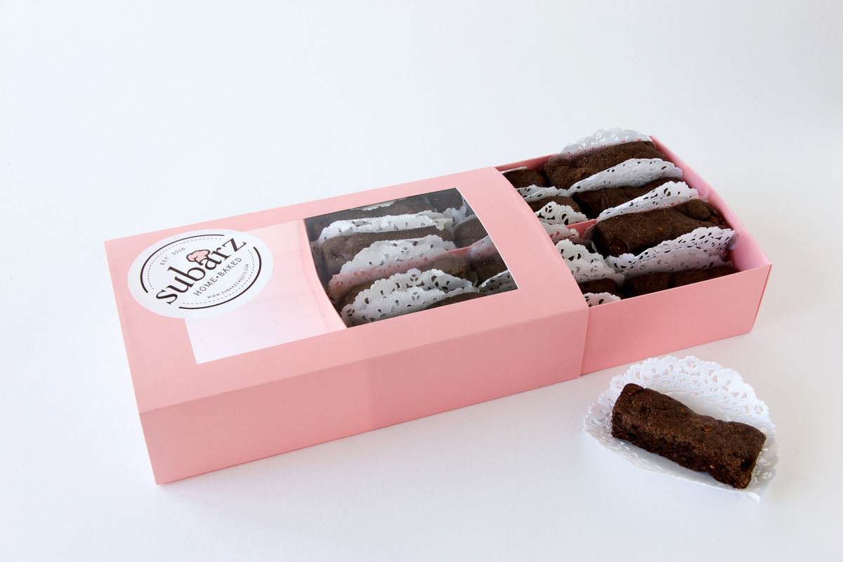 GLUTEN-FREE Double Chocolate Chip Almond Subarz