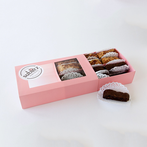 Subarzsweets Sampler Box - Assorted Baked Goods for Corporate Gifts
