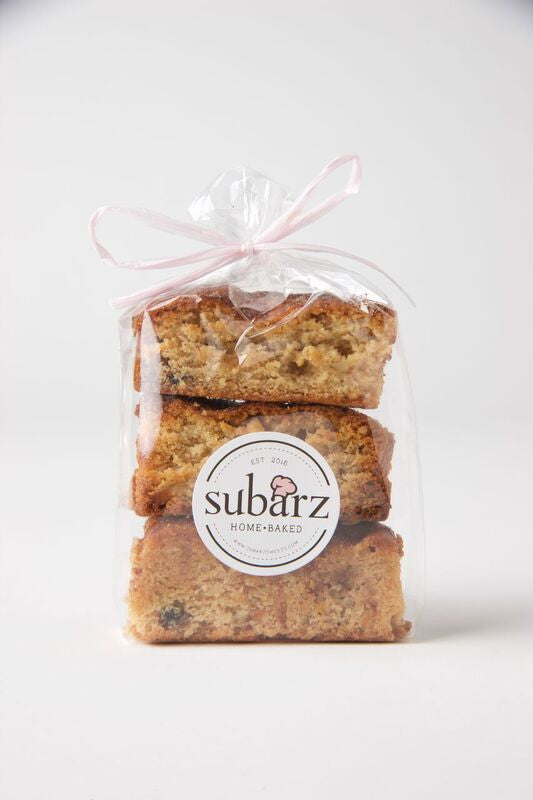 Deluxe Three-Pack of Apple Trilogy Subarz - A Perfect Gift for Sweet Occasion, featuring cinnamon sugar, plump currants, and premium walnuts