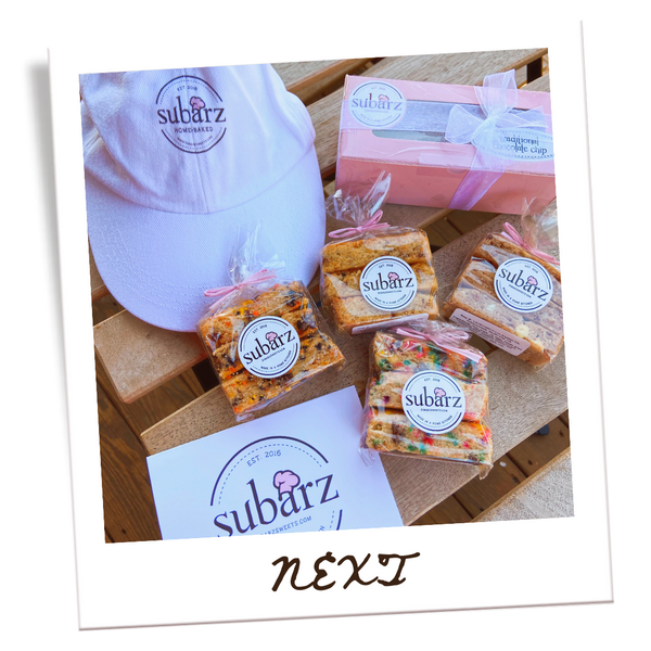 NEXT: Subarz Sweets with Daphne Subar