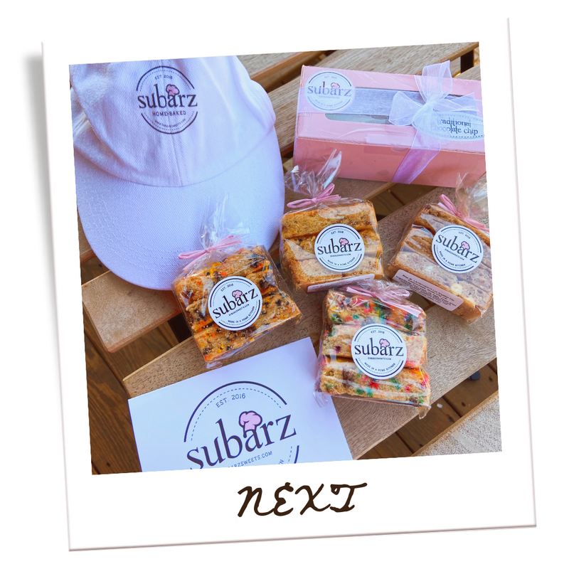 NEXT: Subarz Sweets with Daphne Subar